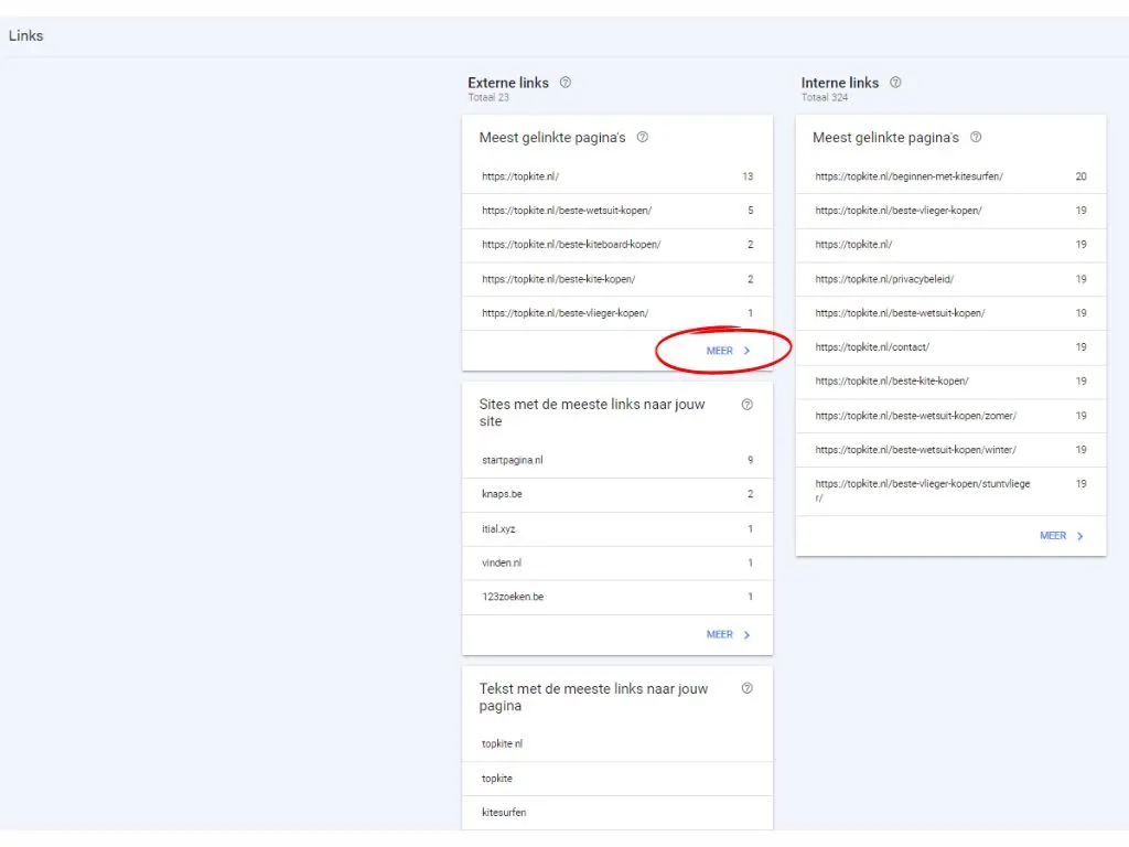 google-search-console-links-rapport-meer-klikken