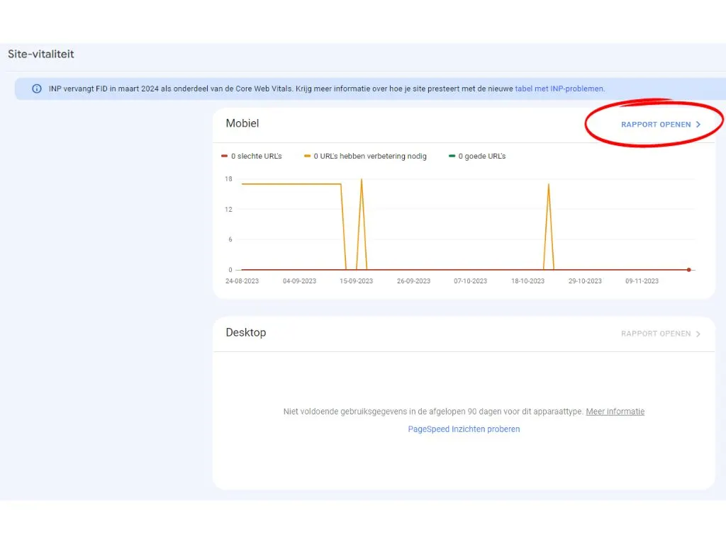 google-search-console-site-vitaliteit-rapport
