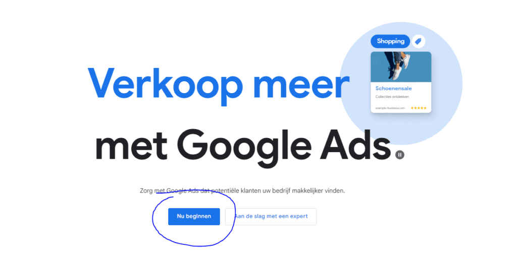 google ads starten