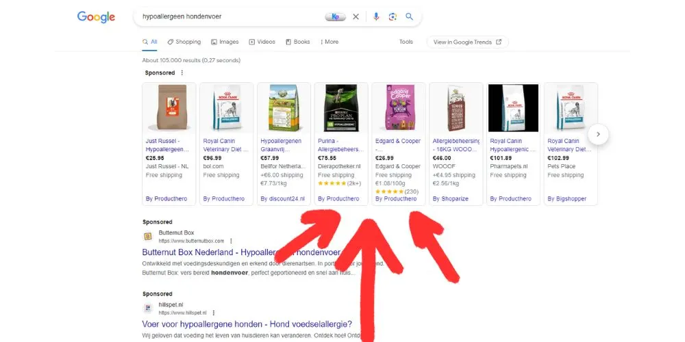 voorbeeld-shopping-advertenties-bovenaan