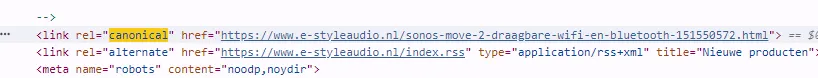 screenshot-canonical-in-html-code